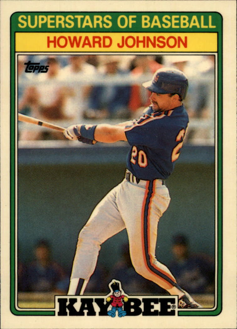 1988 Kay-Bee Baseball Cards    014      Howard Johnson